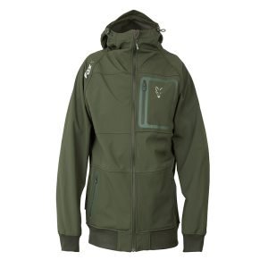 Fox COLLECTION GREEN & SILVER SHELL HOODIE