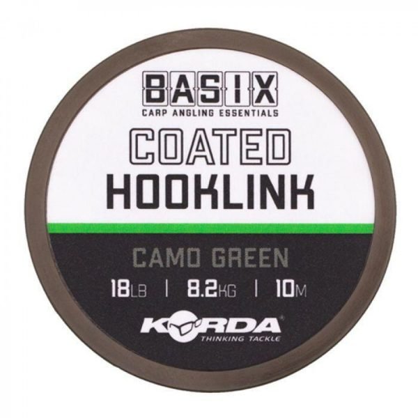 Korda BASIX COATED HOOKLINK 18lb 10m (KBX010)